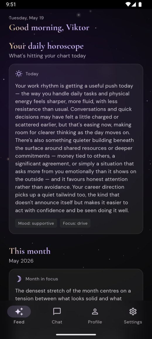 AstroAIgent daily horoscope feed for Taurus